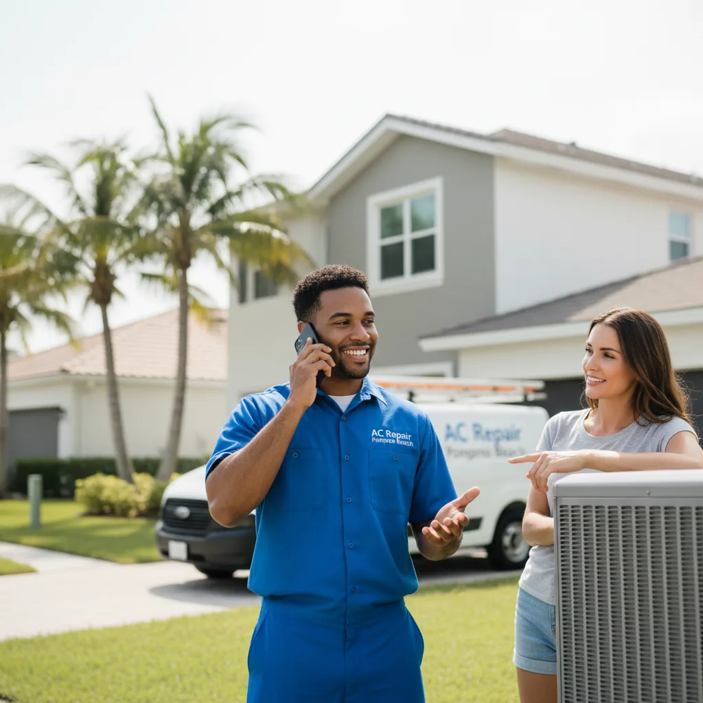 AC Repair Pompano Beach customer support in Pinon Hills